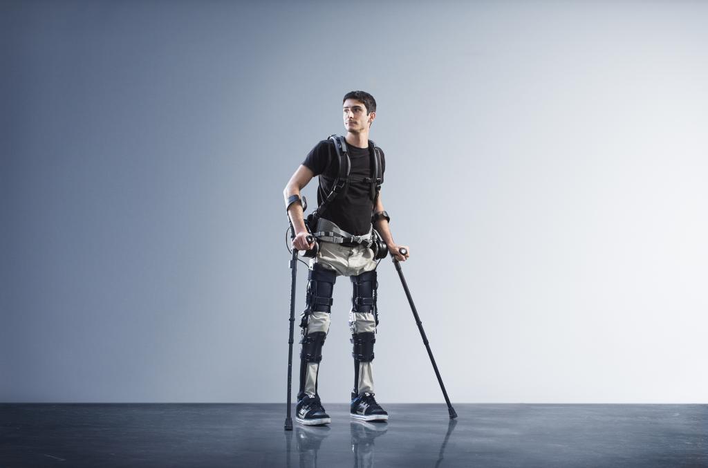 Robotic Exoskeleton Helps Paralyzed People Walk Again